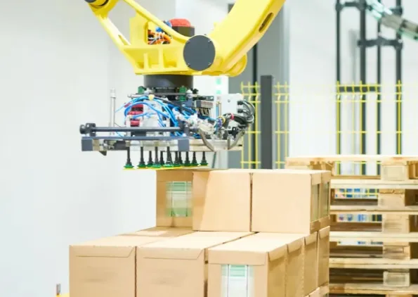 Jakie standardy bezpieczeństwa powinien spełniać paletyzator, gdy jest częścią ruchliwej strefy logistycznej?