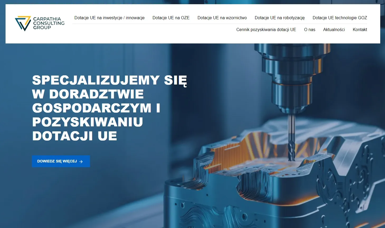 Strona www Konsultacje w Karpatiach