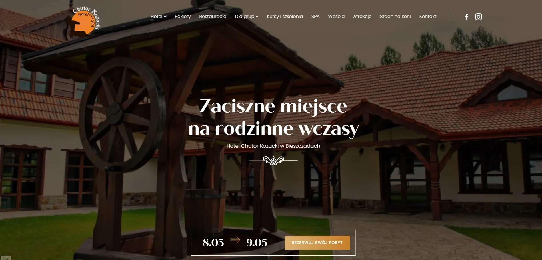 Strona www Wojskowy Azyl